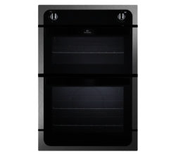 New World NW901G Gas Oven - Black & Stainless Steel